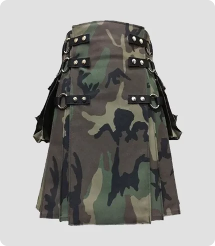 Stylish Camouflage Tactical Kilt