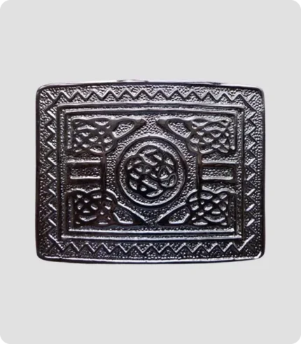 Swirl Design Kilt Belt Buckle