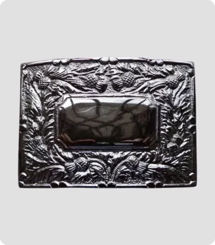 Thistle Flower Kilt Belt Buckle