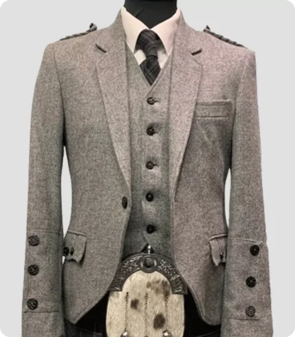 Traditional Brown Argyle Jacket