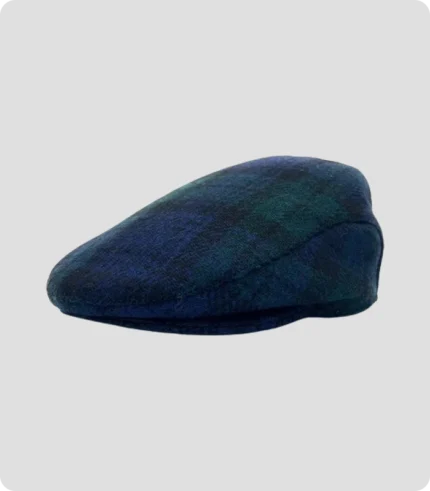 High Quality Black Watch Tartan Irish Hat