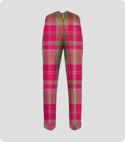 Premium Quality Lindsay Weathered Tartan Trouser