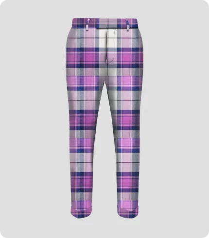 High Quality Kerr Orchid Tartan Trouser